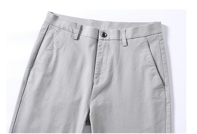 Pantalones de Vestir Coreanos Elásticos Slim Fit Premium - Image 10