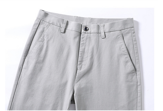 Pantalones de Vestir Coreanos Elásticos Slim Fit Premium - Image 10