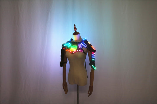 Chaleco Luminoso de Cuero PU con LED Integrado - Image 12