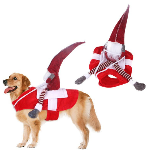Disfraz Navideño para Perros - Papá Noel en Trineo - Image 15