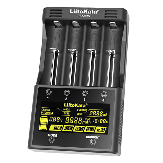 Cargador Inteligente con Pantalla LCD y Detector de Capacidad de Batería - Image 7