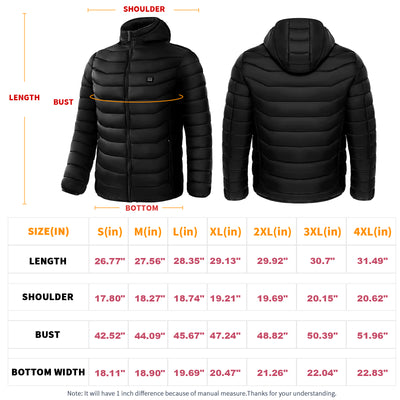 Chaqueta Acolchada con Calefacción para Hombre - 9 Zonas de Calor - Image 19