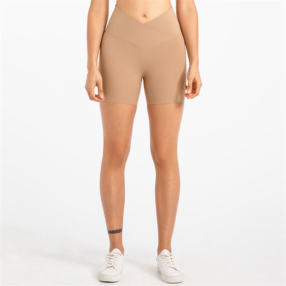 Shorts Deportivos Ajustados para Yoga y Running Mujer