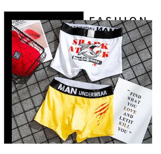 Calzoncillos Boxer Shark para Hombre - Algodón Transpirable Otoño e Invierno - Image 7