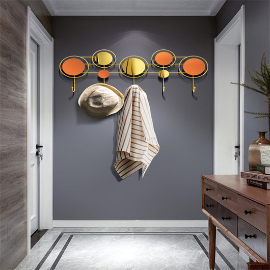 Perchero de Pared sin Taladro - Organizador Creativo para Entrada