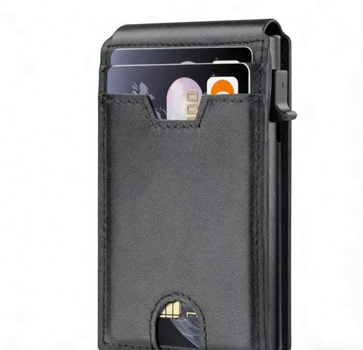 Cartera Automática Anti-robo con Protección Magnética y Apertura Pop-up - Image 5