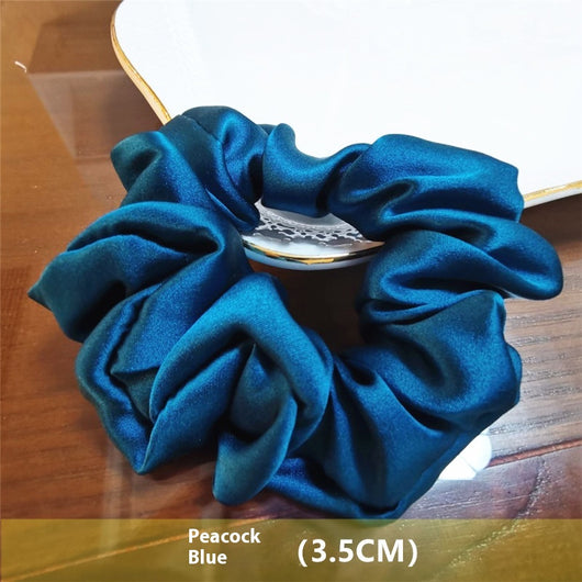 Argolla para Cabello de Seda Crepé Satinado Hecha a Mano - Image 31