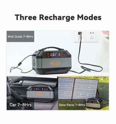 Estación de Energía Portátil 330W - Batería Solar para Camping y Emergencias - Image 10