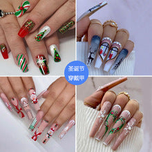 Uñas Decorativas Copo de Nieve - Diseño Navideño SMD - Image 32