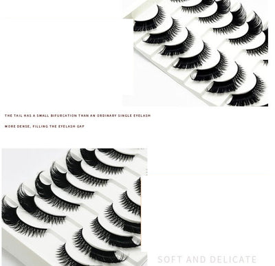 Pestañas Postizas 3D Efecto Ojos de Gato - Volumen Natural y Rizado - Image 9