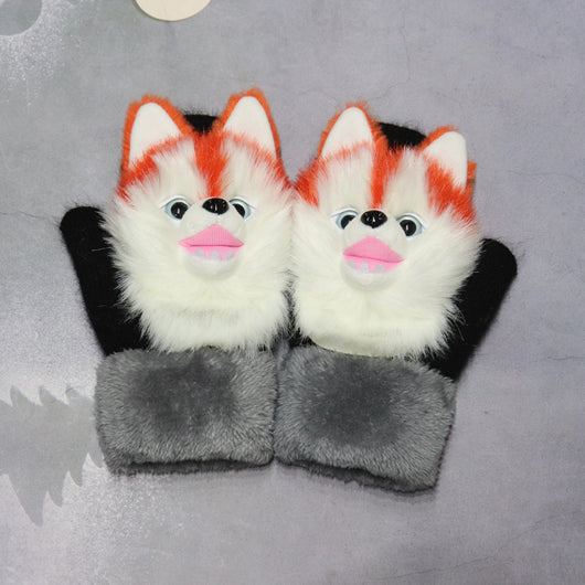 Guantes Térmicos Infantiles de Felpa con Diseños de Animales - Image 17