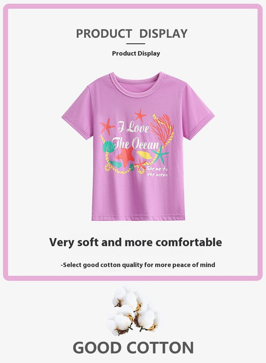 Blusa Infantil Estilo Western en Algodón Puro para Verano - Image 13