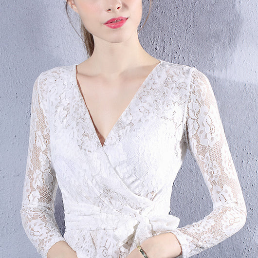 Blusa con Encaje Delicado - Image 6