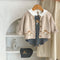 Cardigan de Punto Algodón con Bordado de Hongos - Colección Tide