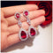 Aretes de Cristal Lujo - Elegancia Sofisticada para Ocasiones Especiales