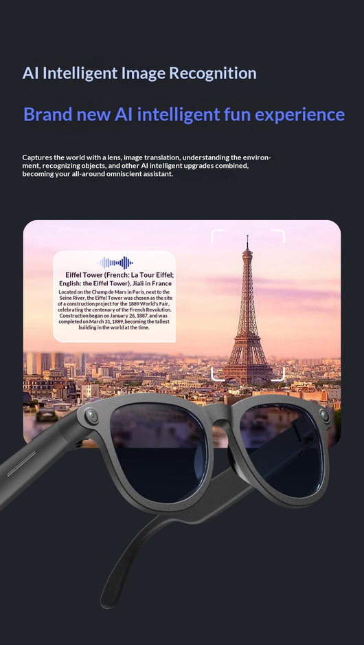 Gafas Inteligentes SG70 con Asistente de Voz y Traducción en Tiempo Real - Image 14