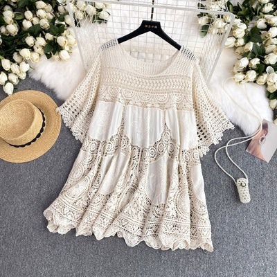 Blusa Estilo Coreano con Recortes para Verano - Image 15