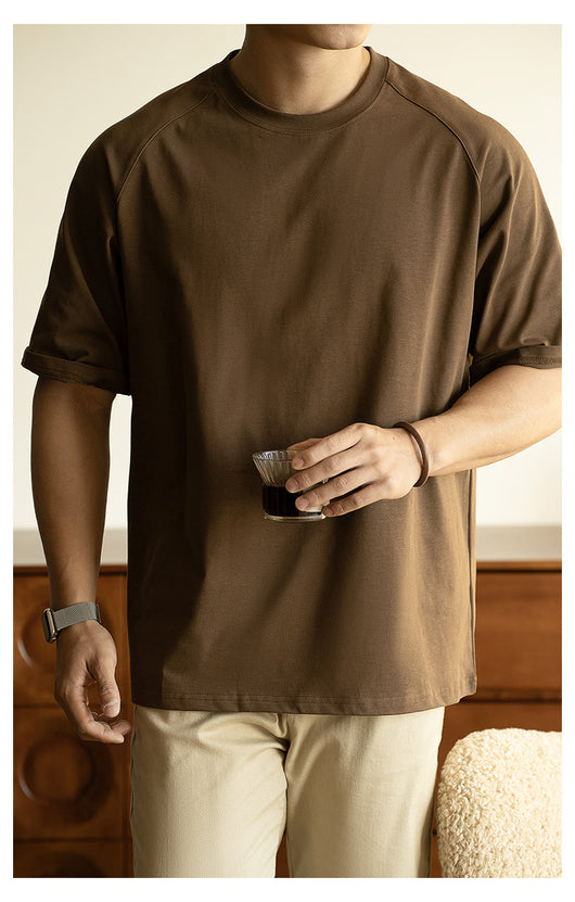 Camiseta Raglan Suelta con Protección Solar y Tecnología Antibacterial para Hombre - Image 21