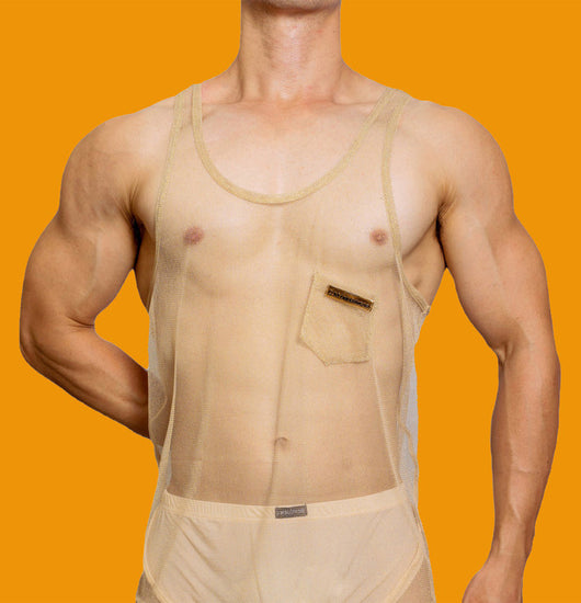 Musculosa Hombre Malla Poliéster Transpirable Diseño Moderno - Image 8