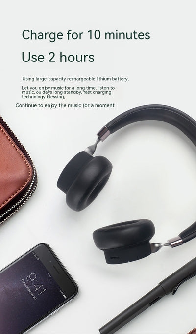 Auricular Bluetooth de Diadema Minimalista - Image 11