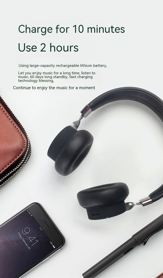 Auricular Bluetooth de Diadema Minimalista - Image 11