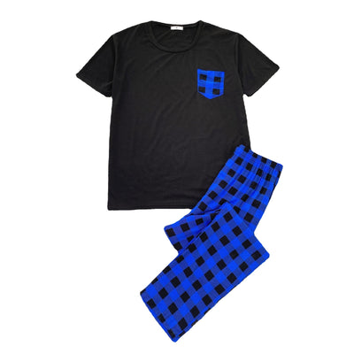 Pijama Masculino Corto Cómodo para Descanso - Image 8