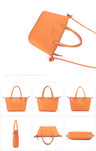 Bolso de Cuero Genuino para Mujer - Capacidad Grande en Piel de Res Premium - Image 9