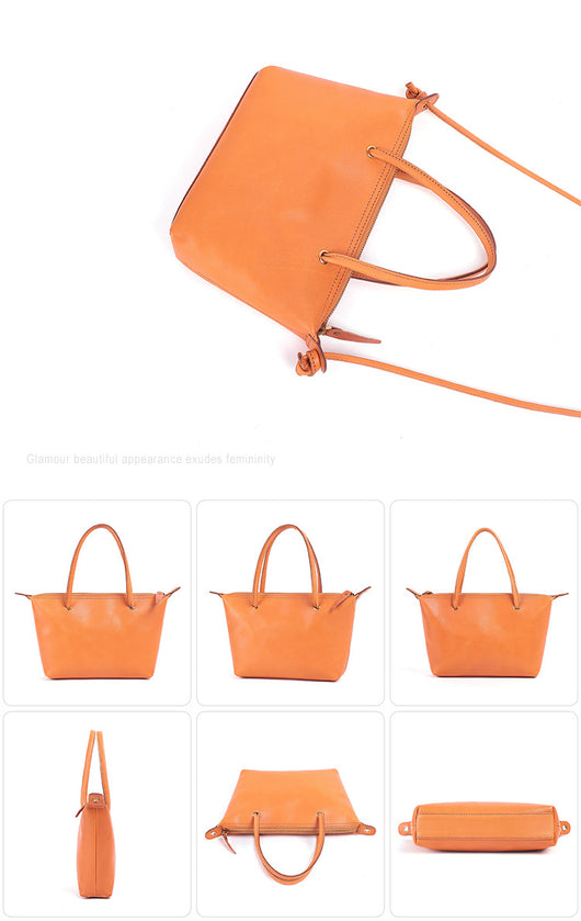 Bolso de Cuero Genuino para Mujer - Capacidad Grande en Piel de Res Premium - Image 9