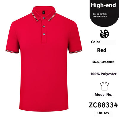 Playera Polo Cuello Clásico de Color Sólido - Image 8