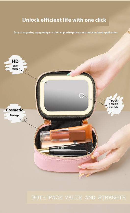 Neceser Cosmético Portátil con Luz LED - Image 14