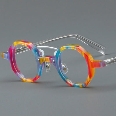 Gafas Retro Japonesas de Marco Rectangular - Diseño Versátil