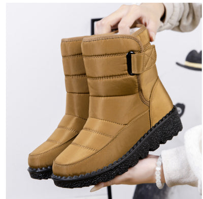 Botas de Nieve Cálidas de Algodón con Forro de Lana Artificial - Image 7