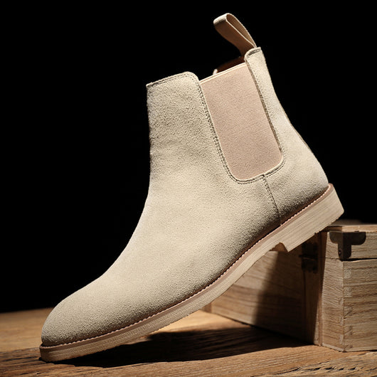 Botas de Cuero para Hombre - Diseño Punta Afilada Otoño Invierno - Image 11