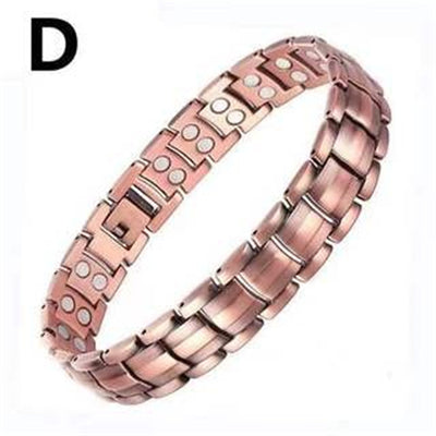 Pulsera Magnética de Aniones Doble Fila 15mm para Hombre - Image 7