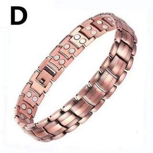 Pulsera Magnética de Aniones Doble Fila 15mm para Hombre - Image 7