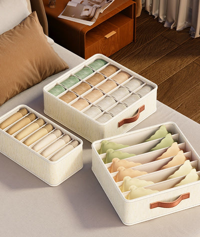 Organizador de Ropa Interior con Compartimentos - Caja Almacenaje para Cajón - Image 15