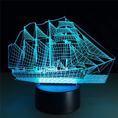 Lámpara 3D de Vela Creativa - Image 8