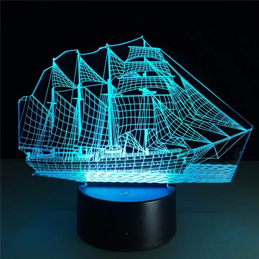 Lámpara 3D de Vela Creativa - Image 8