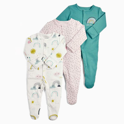 Conjunto de 3 Piezas para Bebé - Vestido de Mes Lunar en Caja de Regalo - Image 49