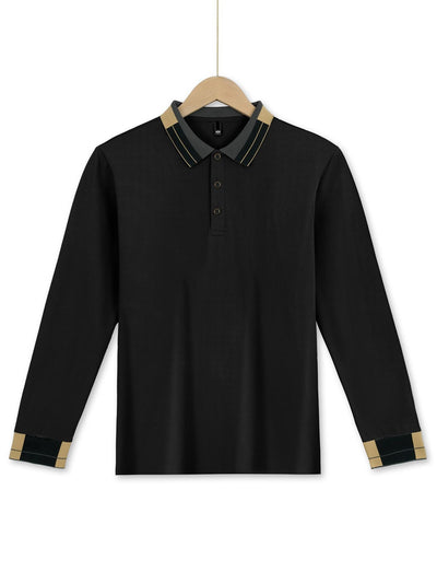 Camisa Casual de Negocios Manga Larga Solida para Hombre - Image 13