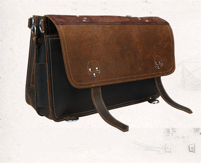 Cartera de Cuero Genuino Estilo Retro Europeo Hecha a Mano - Image 3