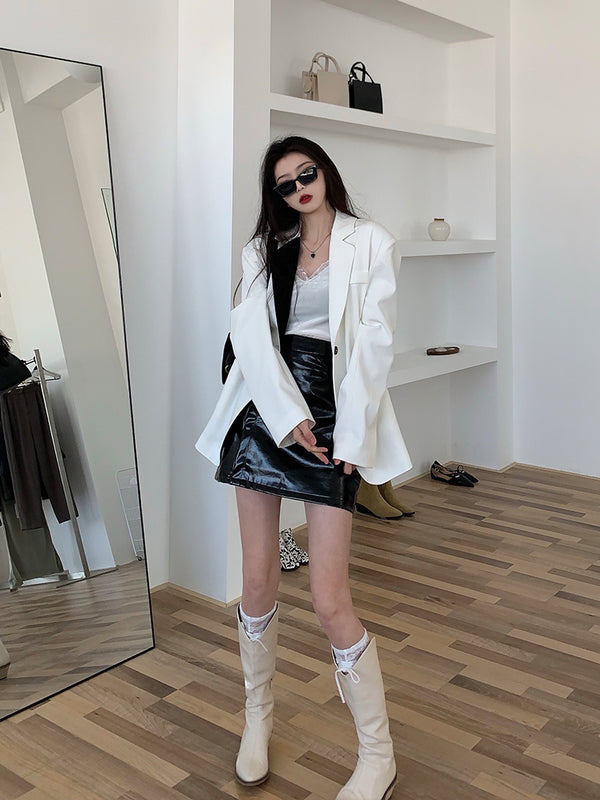 Traje Blazer Blanco Mujer - Elegancia y Sofisticación Urbana