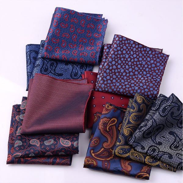 Pañuelo de Bolsillo Estampado para Hombre - Accesorios Formales y Casual Business