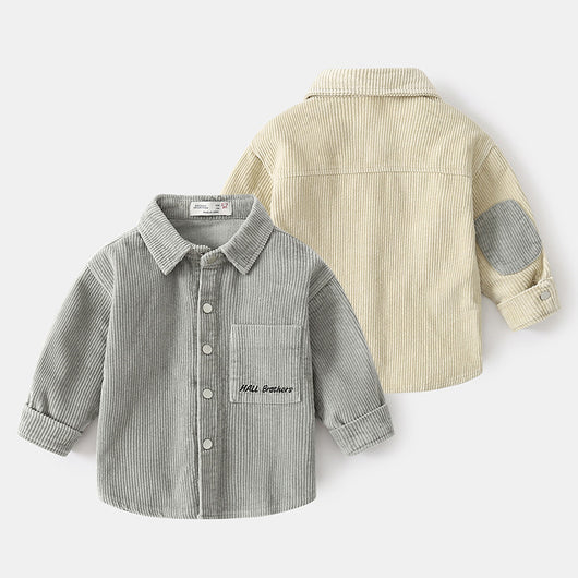 Camisa de Algodón de Manga Larga para Niños - Image 11