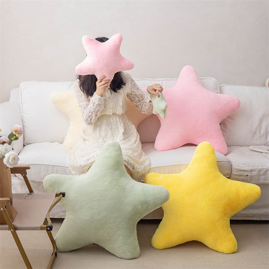 Almohada de Peluche Suave con Patrón de Estrellas - Regalo Perfecto Soft Girl - Image 15