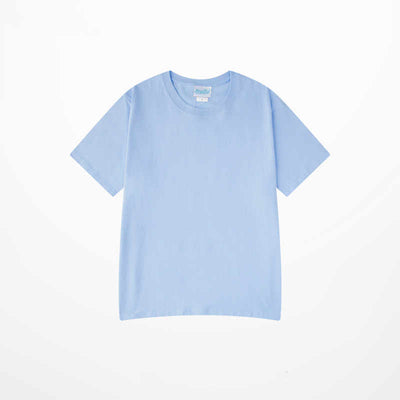 Camiseta Básica de Algodón Puro Suelta y Versátil - Image 21