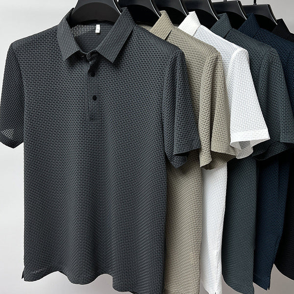 Playera Mesh Ice Silk de Manga Corta para Hombre