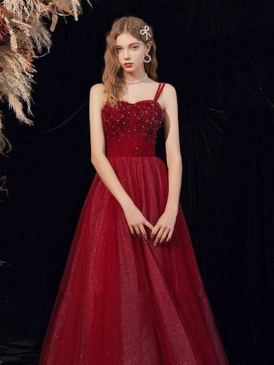 Vestido Rojo de Ceremonia para Niña - Diseño Elegante - Image 10