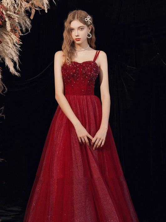 Vestido Rojo de Ceremonia para Niña - Diseño Elegante - Image 10