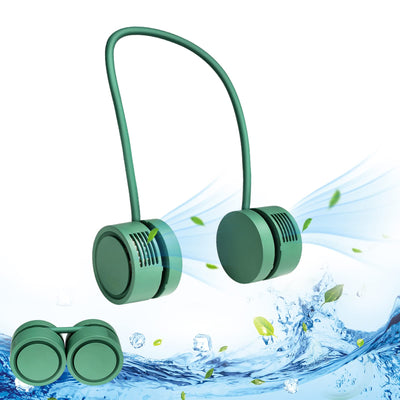 Ventilador Portátil de Cuello sin Aspas con USB y Aromaterapia - Image 2